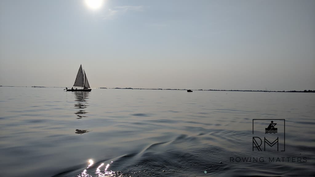 Ein Bild vom Heegermeer. Für das Segelboot war es sicher nicht so prickelnd. Für mich war es großartig.